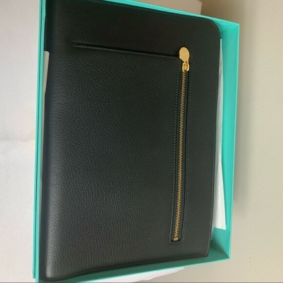 Tiffany & Co. Leather Clutch - Black - New - Picture 8 of 10